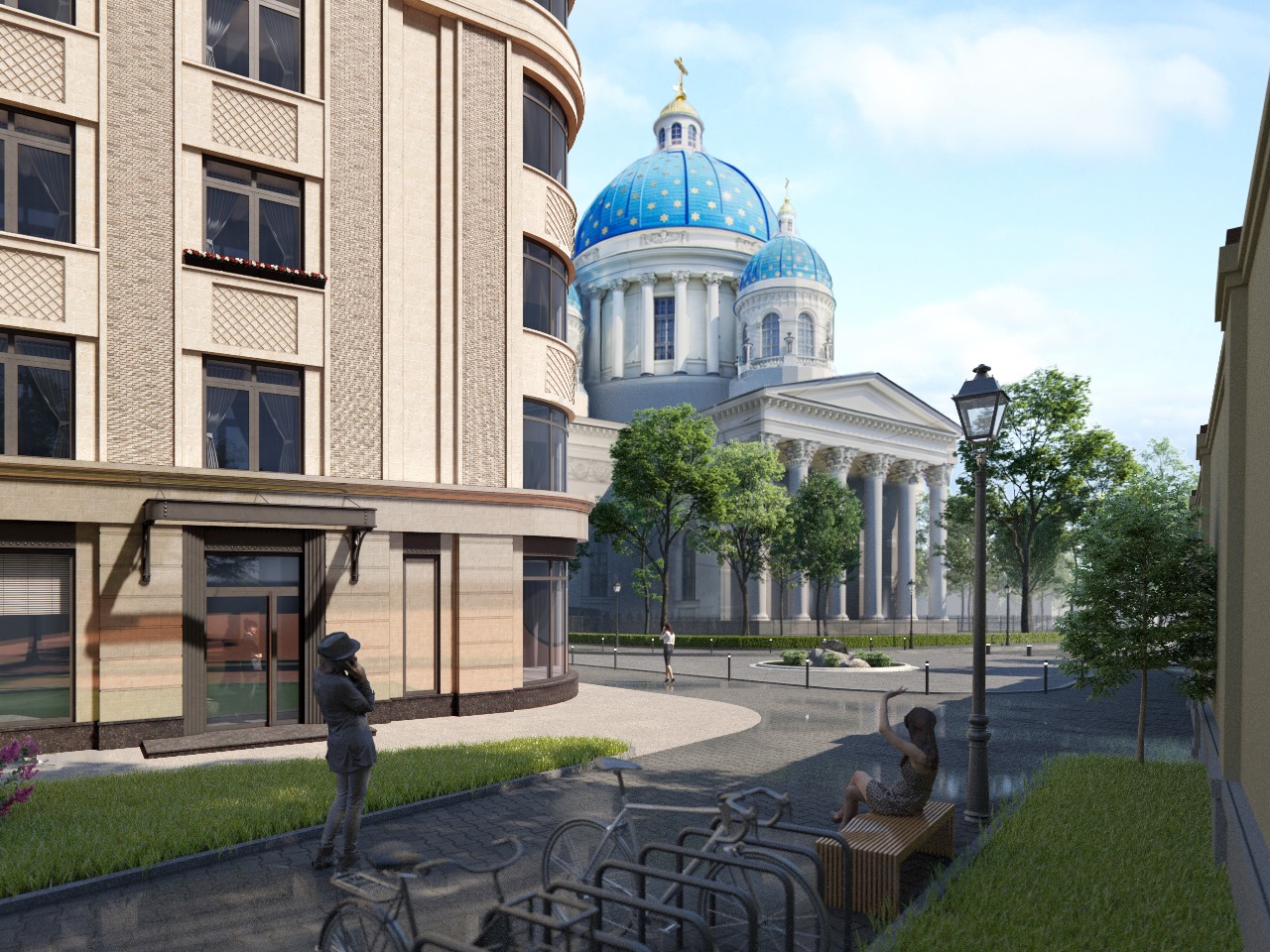 Новый элитный проект ГК «Еврострой» в центре Санкт-Петербурга